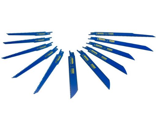 Picture of Irwin 11 Piece Recip Saw Bi-Metal Blade Set 
4935496