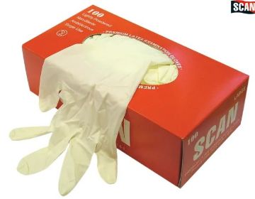 Picture of Scan Latex Gloves - Large (Box of 100)
SCAGLOLATEXL