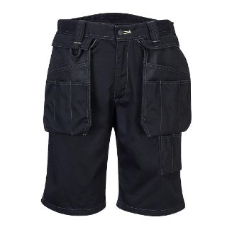 Picture of PortWest PW3 Holster Work Shorts Grey/Black 38" Waist Regular Length
PW345ZBR38