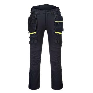 Picture of PortWest DX4 Stretch Technical Detachable Holster Pocket Trouser Black 38" Waist Regular Length
DX440BKR38