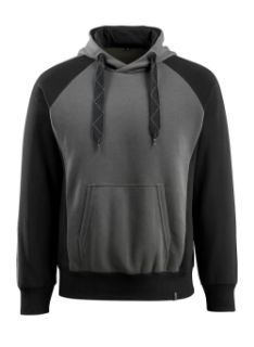 Picture of MASCOT® UNIQUE Hoodie Dark Anthracite/Black 3XL 
50572-963-1809