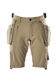 Picture of MASCOT® ADVANCED Shorts with holster pockets Light Khaki W34.5 CORDURA®
17149-311-55
