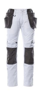 Picture of MASCOT® UNIQUE Trousers with holster pockets White/Dark Anthracite L32 W42.5 CORDURA®
17631-442-0618