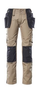 Picture of MASCOT® UNIQUE Trousers with holster pockets Light Khaki/Black L32 W44.5 CORDURA®
17631-442-5509