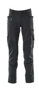Picture of MASCOT® ADVANCED Trousers with kneepad pockets Dark Navy L35 W32.5 CORDURA®
17179-311-010