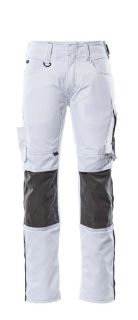 Picture of MASCOT® UNIQUE Trousers with kneepad pockets White/Dark Anthracite L35 W44.5 CORDURA®
12679-442-0618