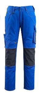 Picture of MASCOT® UNIQUE Trousers with kneepad pockets Royal/Dark Navy L32 W36.5 CORDURA®
12679-442-11010