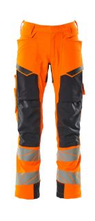 Picture of MASCOT® ACCELERATE SAFE Trousers with kneepad pockets Hi-Vis Orange/Dark Navy L30 W40.5 CORDURA®
19079-511-14010