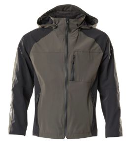 Picture of MASCOT® UNIQUE Outer Shell Jacket Dark Anthracite/Black 4XL 
18601-411-1809
