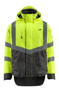 Picture of MASCOT® SAFE SUPREME Outer Shell Jacket Hi-Vis Yellow/Dark Anthracite 3XL CORDURA®
15501-231-1718