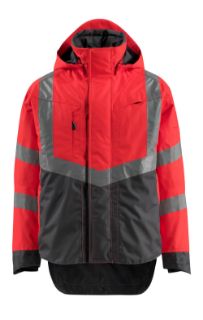 Picture of MASCOT® SAFE SUPREME Outer Shell Jacket Hi-Vis Red/Dark Anthracite 2XL CORDURA®
15501-231-22218