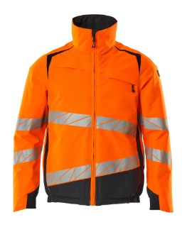 Picture of MASCOT® ACCELERATE SAFE Winter Jacket Hi-Vis Orange/Dark Navy L CLIMASCOT®
19435-231-14010