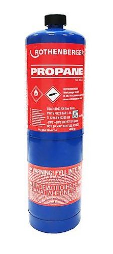 Picture of Rothenberger Propane Gas Cylinder 400g
35535