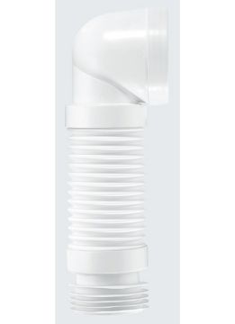 Picture of McAlpine 110mm Flexible 90 Degree Bent Pan Connector
WC-CON8F