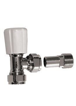 Picture of Optima 15mm White Angle Lockshield Radiator Valve with 1/2" Tail
10040609