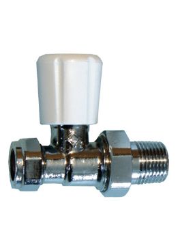 Picture of Optima 15mm White Straight Lockshield Radiator Valve
10040614