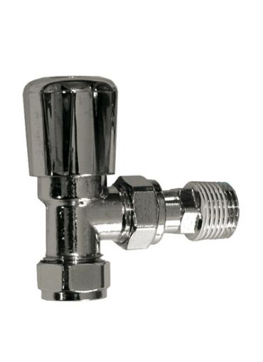 Picture of Optima Plus 15mm Angle Lockshield Radiator Valve CP
10040670