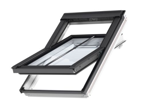 Picture of Velux 780mm x 1180mm White Painted Conservation Centre Pivot Window with EDP Flashing
GGL MK06 SD5P2