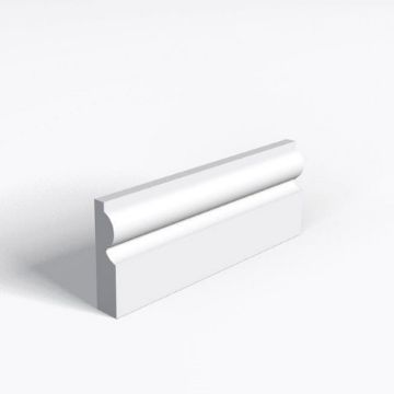 Picture of 18mm x 68mm x 4.2m White Primed MDF Torus Architrave FSC
SLKTOR018068