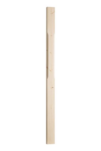 Picture of Cheshire 91mm Pine Stop Chamfered Newel 1500mm
ST1500P