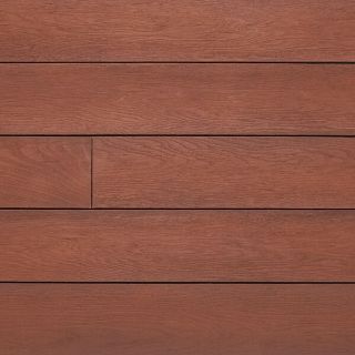 Close-up of Millboard Enhanced Grain composite decking in Golden Oak finish, showcasing warm honey-toned wood grain patterns designed to replicate the rich texture and colour of freshly sawn timber
