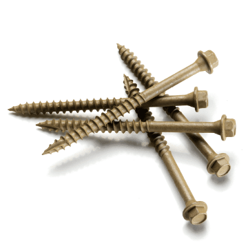 Picture of Millboard 6.3mm x 90mm Subframe Hexhead Screw with Drive Bit (50)
FH90P050 (20)