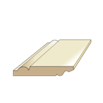 Picture of 25mm x 125mm Torus/Ogee Skirting FSC