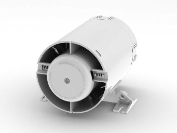 Picture of Domus 100mm Sapphire Axial In-line Shower Fan with Timer & Duct Kit
GLD100AC-TK