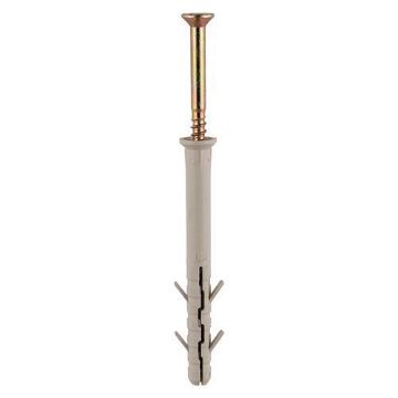 Picture of 10.0 x 120mm Nylon Frame Fixing - ZYP
10120NFF (100)