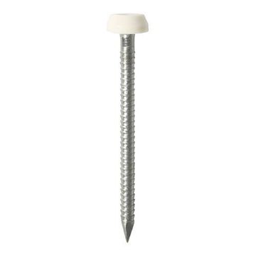 Picture of 25mm Polymer Headed Pin - White (250)
PP25W