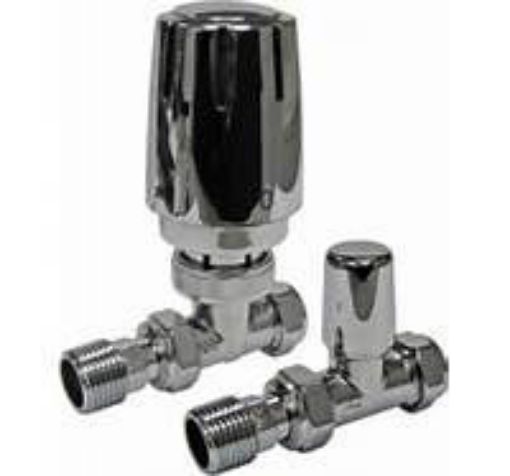 Picture of ERES 15mm Straight TRV & Lockshield with Chrome Head (Twin Pack)
ER-15MMSTWCH