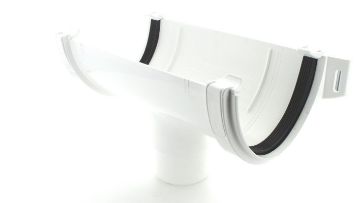 Picture of Hunter 125mm White 68mm Running Outlet
WR611