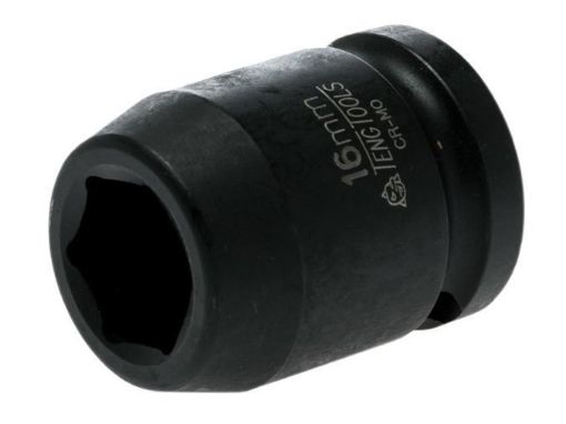 Picture of Teng 16mm x 1/2" Drive 6-Point Hex Impact Socket
920516N