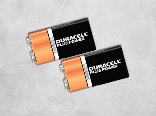 Picture of Duracell Plus 9V Cell Power Batteries (2)
S3568 (10)