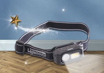 Picture of Lighthouse Elite 300 Lumens Rechargeable LED Sensor Headlight
ZF-6567