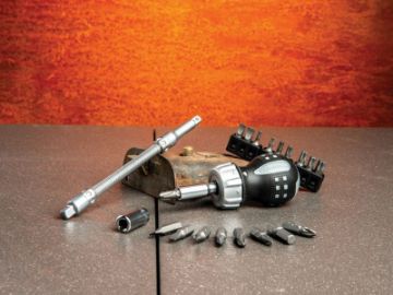 Picture of Bahco Stubby Ratchet Screwdriver Set (22)
808050S-22
