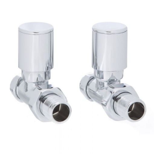 Picture of 15mm x 1/2" Angled Modern Polished Radiator Valves (Pair)
YU-JQAL025LC