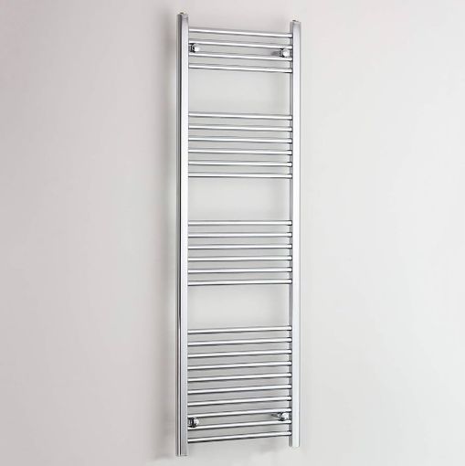 Picture of Eco Rad 600mm x 750mm Straight Chrome Towel Rail
ECF607