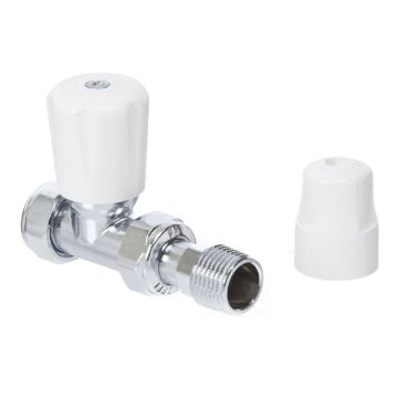 Picture of ERES 15mm Angled Manual Radiator Valve with Drain Off
ER-15MMDOVAL