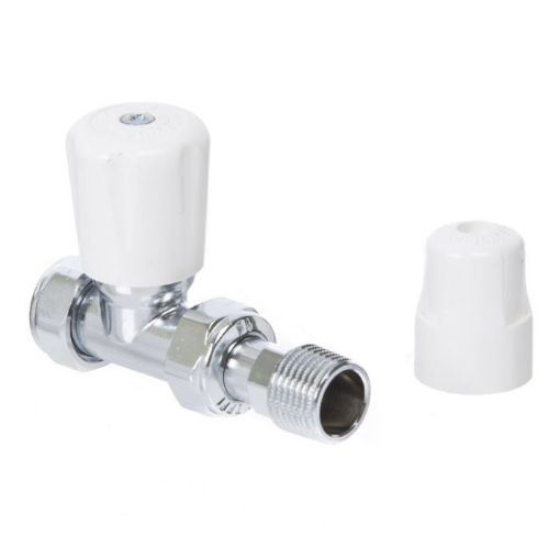 Picture of ERES 15mm Angled Manual Radiator Valve with Drain Off
ER-15MMDOVAL