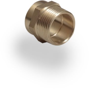 Picture of 15mm x 1/2" Male Iron Endfeed Coupler - WRAS
431213