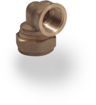 Picture of 15mm x 1/2" Female Iron Compression Elbow
318280