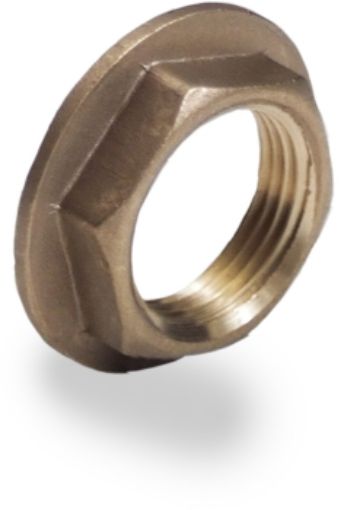 Picture of 3/4" Brass Flanged Backnut 
348915