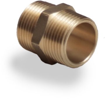 Picture of 1/2" Brass Hexagon Nipple
349317