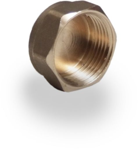 Picture of 3/8" Brass Cap 
348611