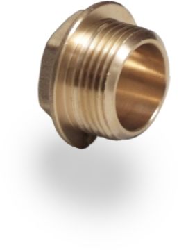 Picture of 1/2" Flanged Brass Plug 
348216