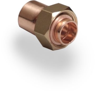 Picture of 15mm x 1/2" Endfeed Straight Tap Connector - WRAS
434207