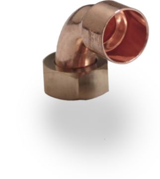 Picture of 15mm x 1/2" Endfeed Bent Tap Connector - WRAS
434307