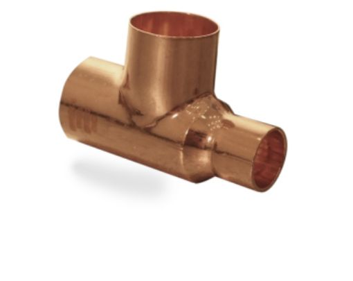 Picture of 22mm x 15mm x 22mm Endfeed Reducing Tee - WRAS
433718