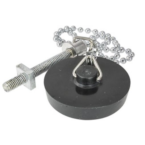 Picture of Embrass Prepack Basin Black Poly Plug with 12" Ball Chain & Stay
200764-PAC